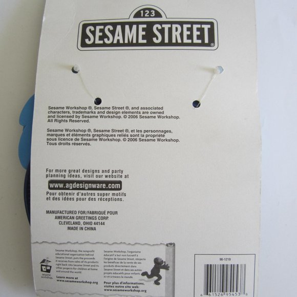 Sesame Street Cookie Monster Headbands 2 Pcs - Picture 4 of 4